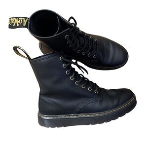Dr. Martens Black Lace-Up Boots